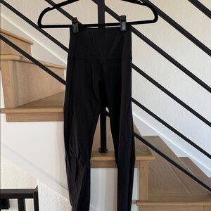 lululemon athletica Black Pattern Leggings